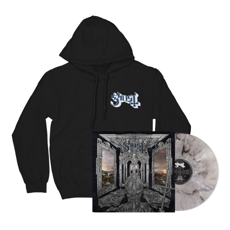 GHOST /  Skeletá GHOST D2C Sound Merch Exclusive LP Ghost Blend Vinyl & Black Hoodie Bundle ***PRE ORDER***