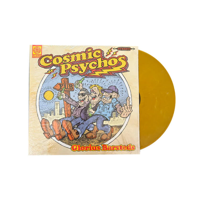 Cosmic Psychos / Glorius Barsteds LP Sand Vinyl