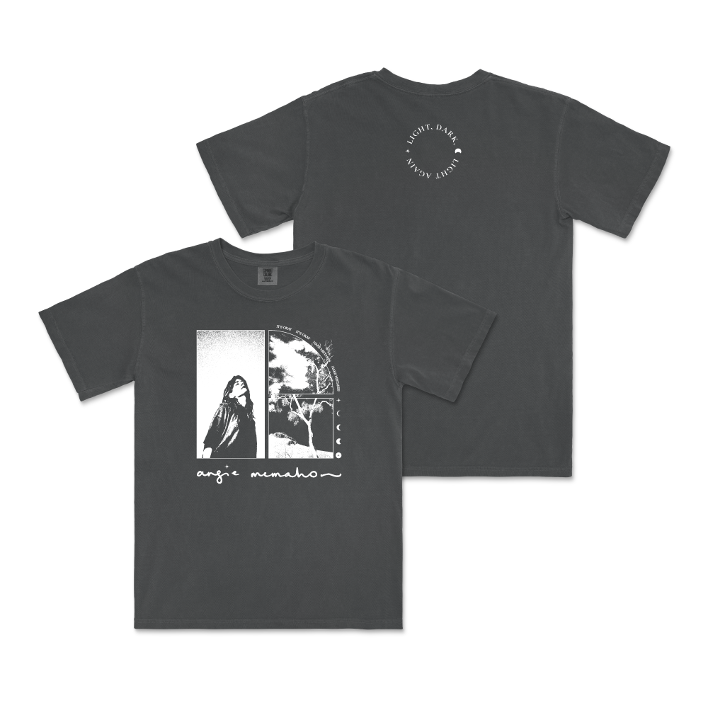 Angie McMahon / Dark Again Bundle LP Black Vinyl & Graphite T-Shirt