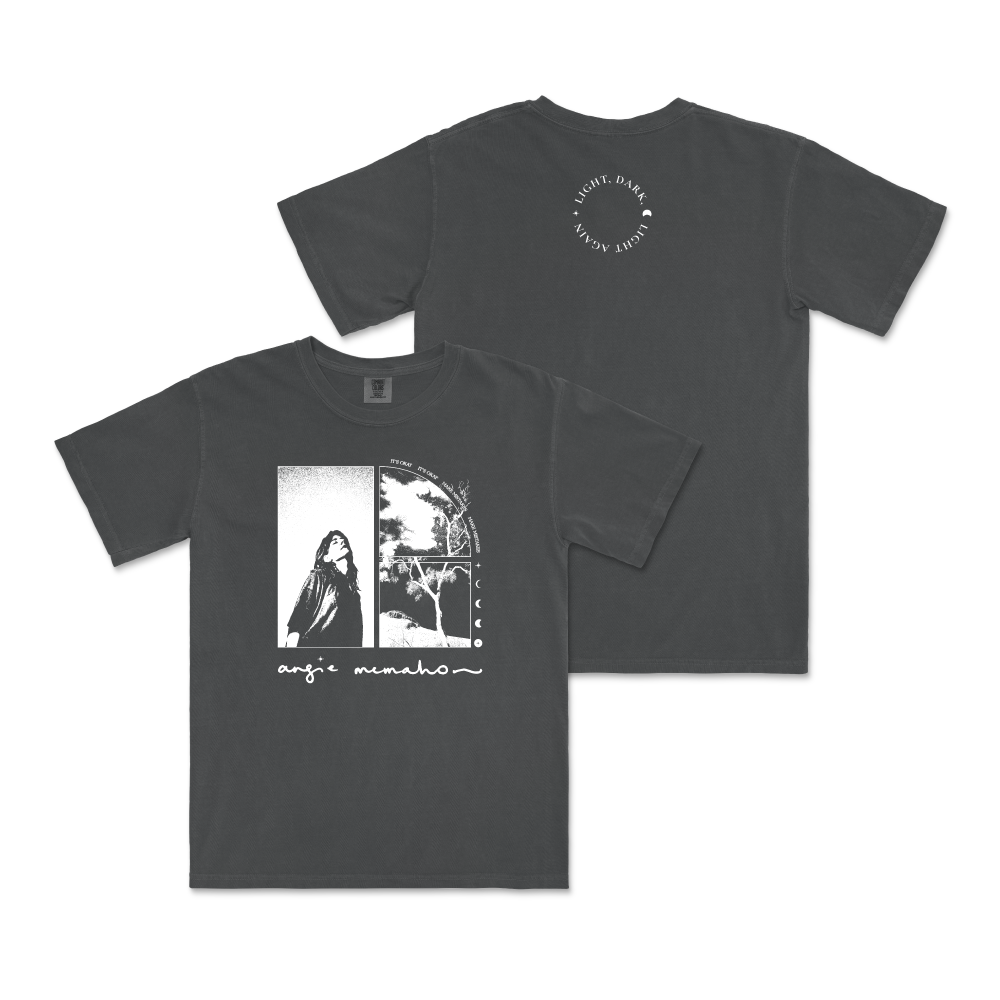 Angie McMahon / Dark Again Washed Black T-Shirt