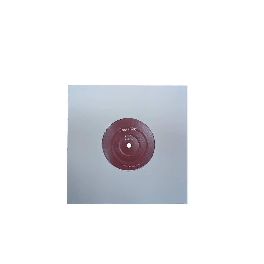 Gretta Ray 'Drive/Heartsong' 7" Black Vinyl
