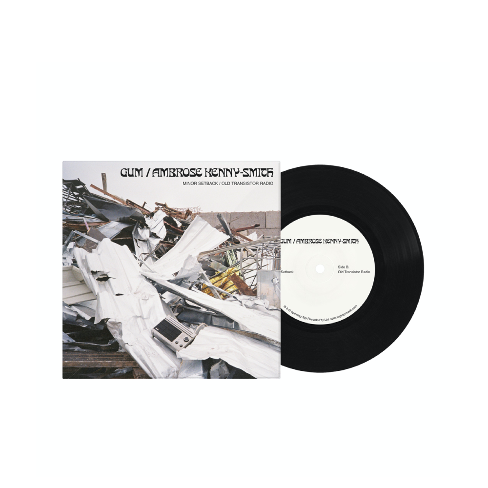 GUM / Ambrose Kenny-Smith / Minor Setback 7" Black Vinyl