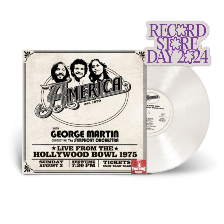 America / Live From The Hollywood Bowl 1975 2xLP Natural Transparent Vinyl RSD 2024