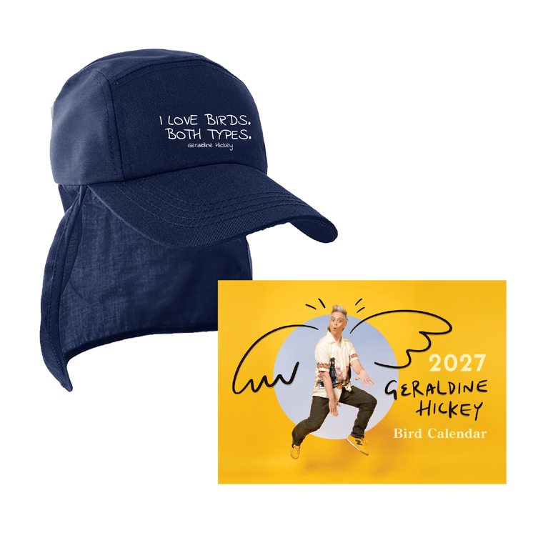 Geraldine Hickey / 2027 Bird Calendar & Legionnaire Hat Bundle ***PRE-ORDER***