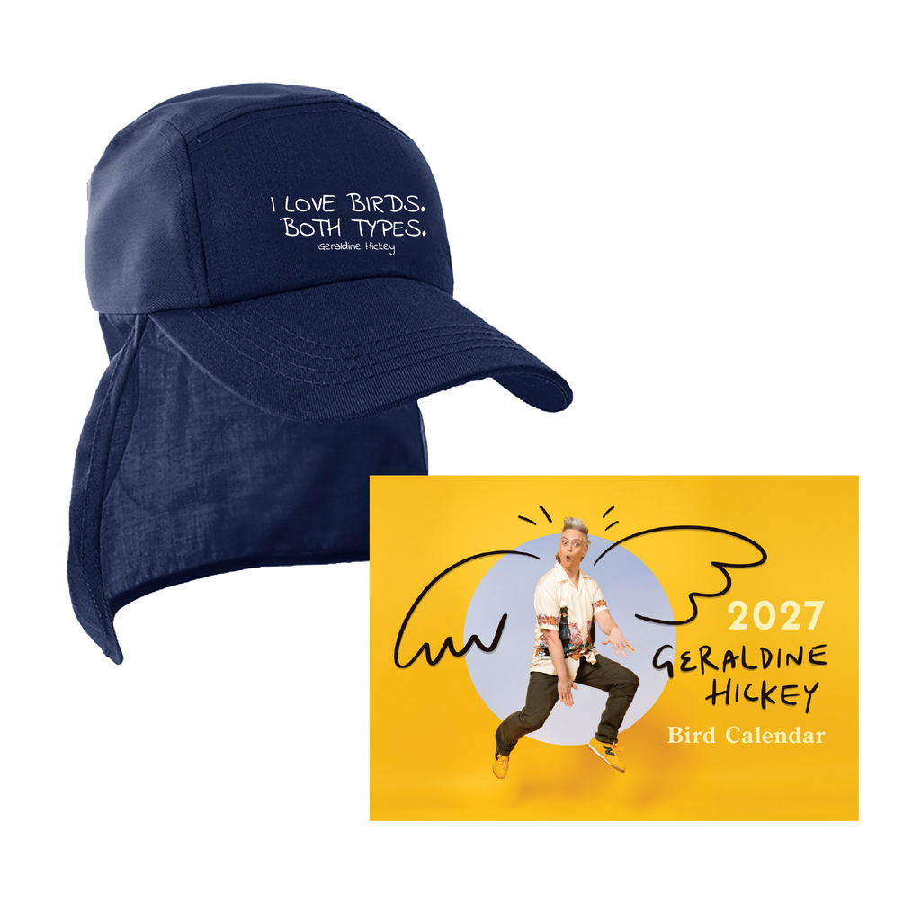 Geraldine Hickey / 2027 Bird Calendar & Legionnaire Hat Bundle ***PRE-ORDER***