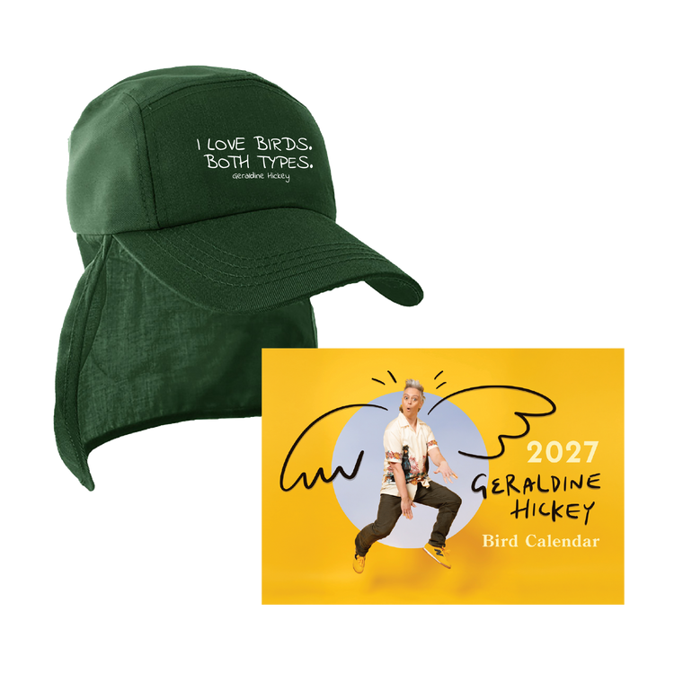 Geraldine Hickey / 2027 Bird Calendar & Legionnaire Hat Bundle ***PRE-ORDER***
