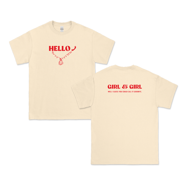 Girl and Girl / Hello Natural T-Shirt