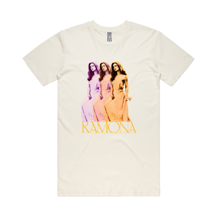Grace Cummings / 'Ramona' Natural T-Shirt