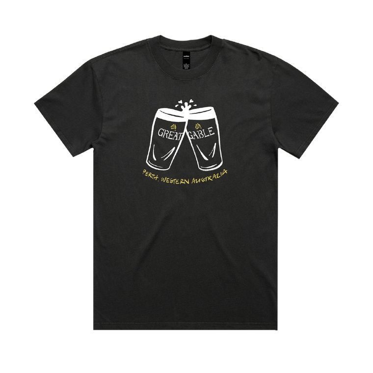 Great Gable / Pints Tee Faded Black