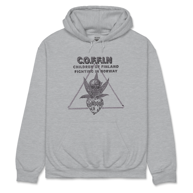 C.O.F.F.I.N / Weed, Strength, Beauty Grey Hood