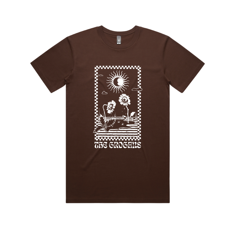 Flower Tee (Brown)