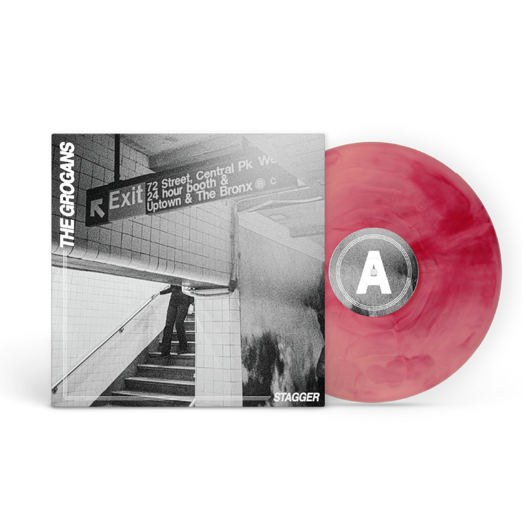 The Grogans / Stagger 12” Smokey Pink & Clear Vinyl