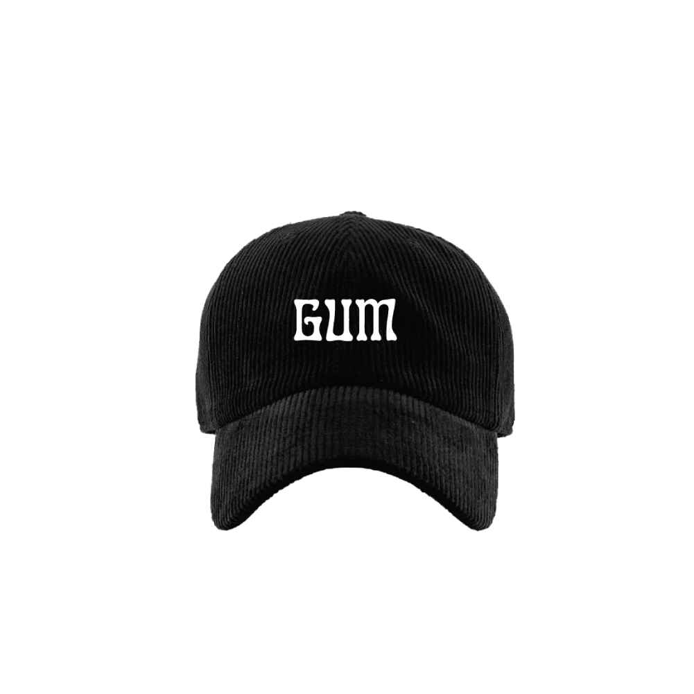 GUM / Saturnia Logo Black Cord Hat