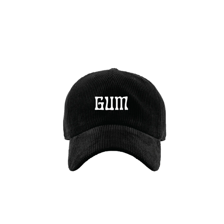 GUM / Saturnia Logo Black Cord Hat