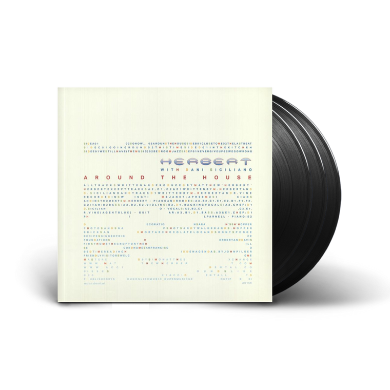 Herbert with Dani Siciliano / Around The House 3xLP Vinyl