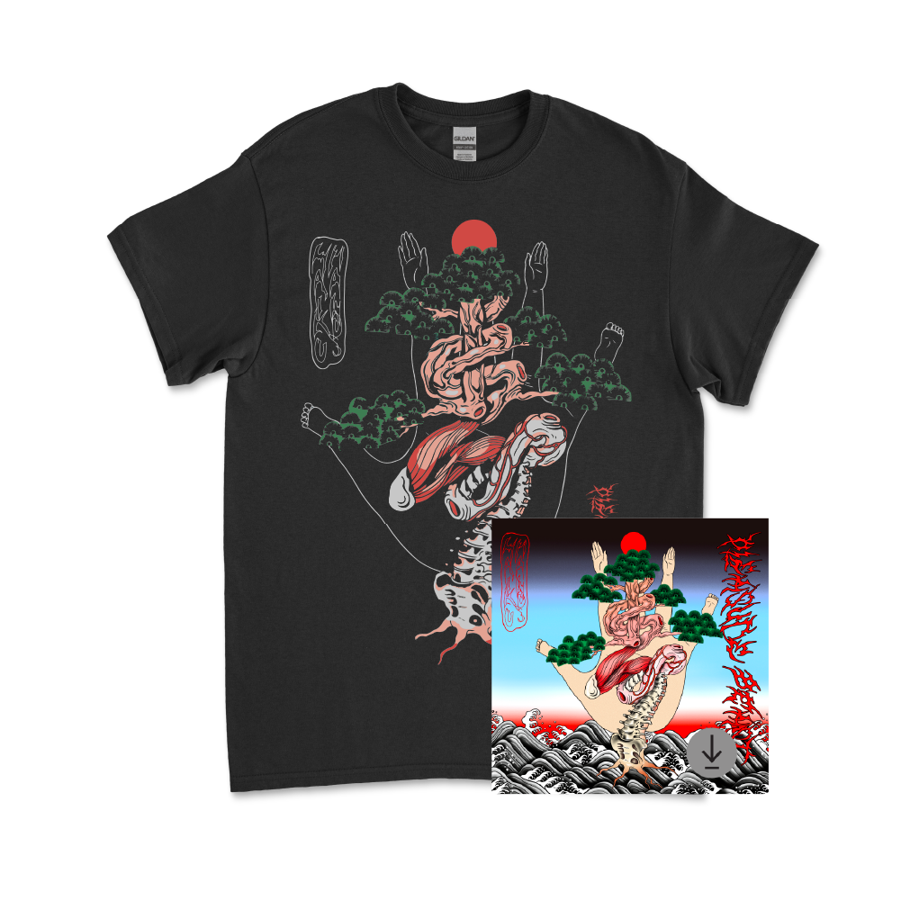 Haiku Hands / Pleasure Beast Black T-Shirt & Digital Download
