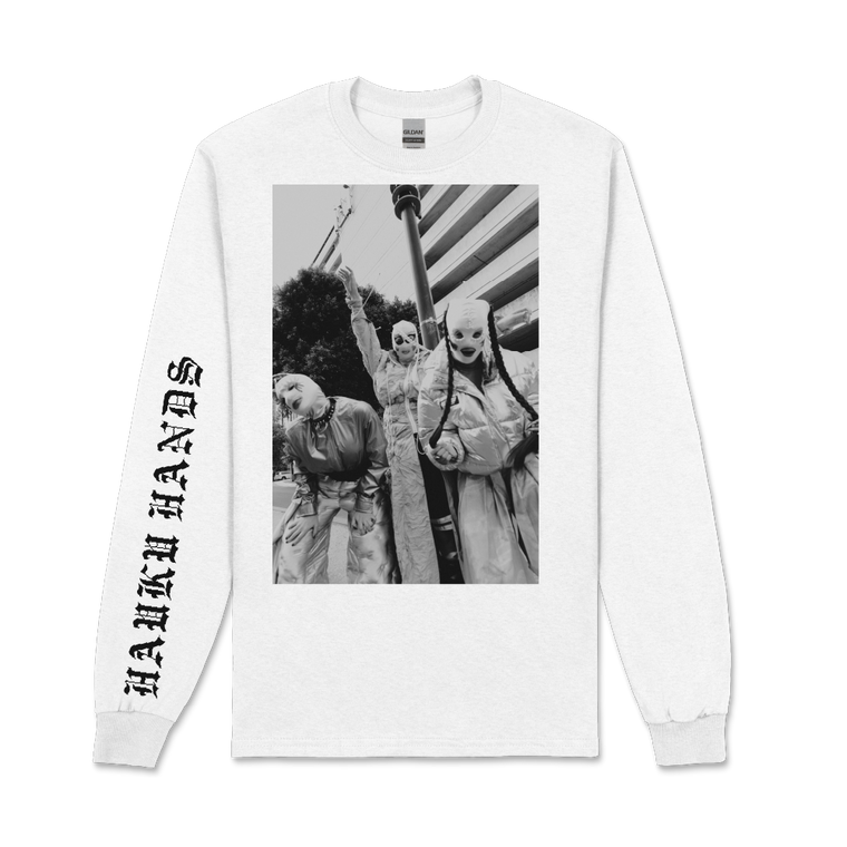 Haiku Hands / White Long sleeve