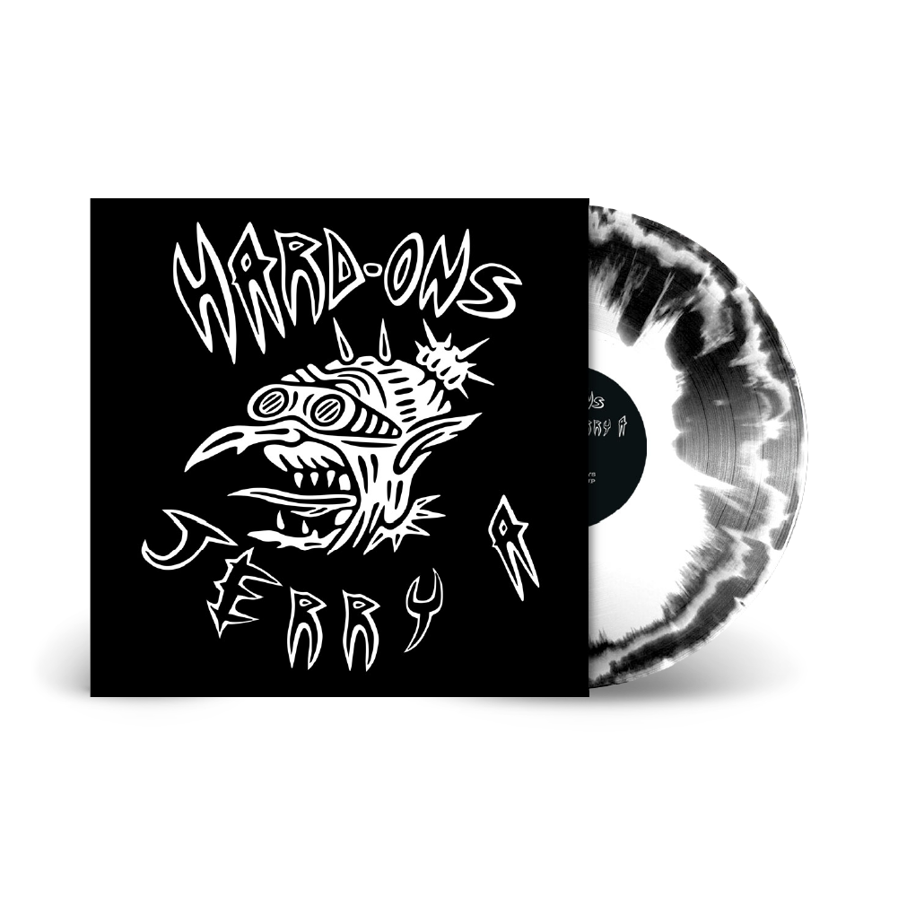 Hard-Ons/Jerry A 'Hard-Ons/Jerry A' 12" LP Black & White Smash Vinyl ***PRE-ORDER***