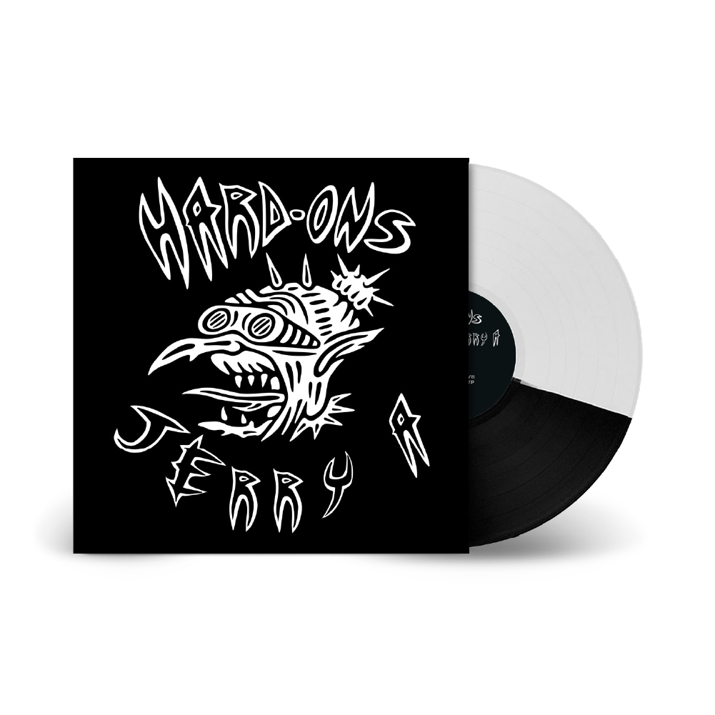 Hard-Ons/Jerry A 'Hard-Ons/Jerry A' 12" LP Half Black & Half White Vinyl ***PRE-ORDER***
