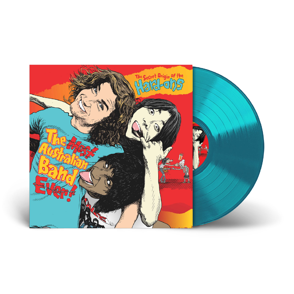 Hard-Ons / The Most Australian Band Ever! LP Translucent Teal Vinyl