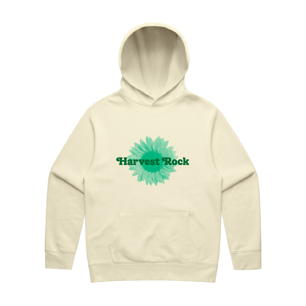 Harvest Rock / Halftone Flower Natural Hood