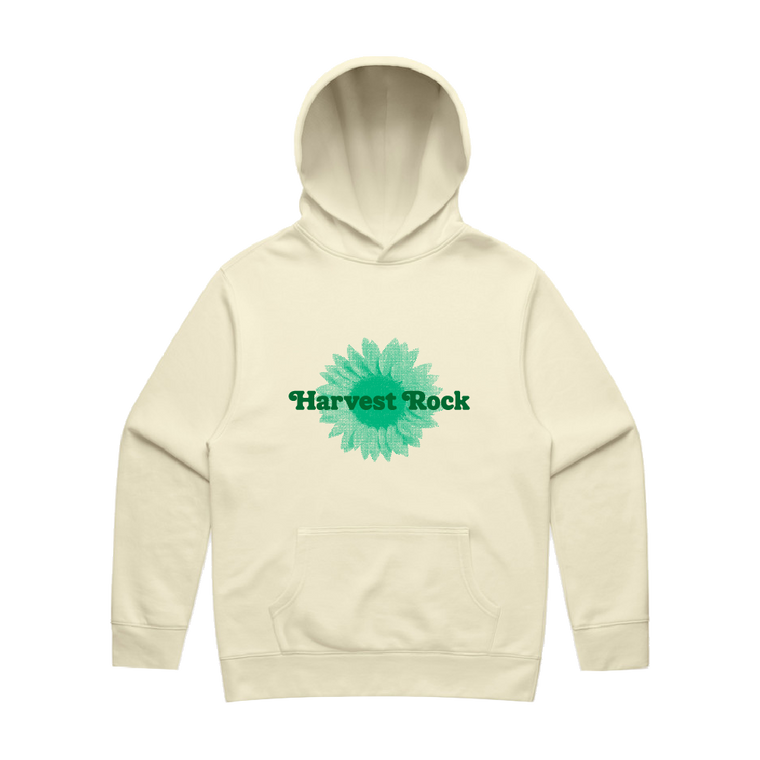 Harvest Rock / Halftone Flower Natural Hood