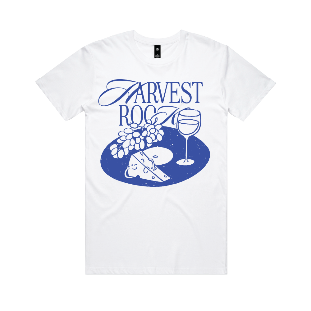 Harvest Rock / Cheese Board White Tee