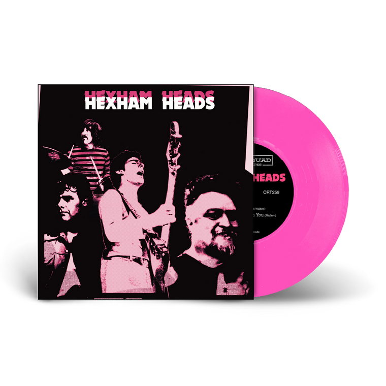 Hexham Heads/ Hexham Heads 7" Limited Edition Hot Pink Vinyl