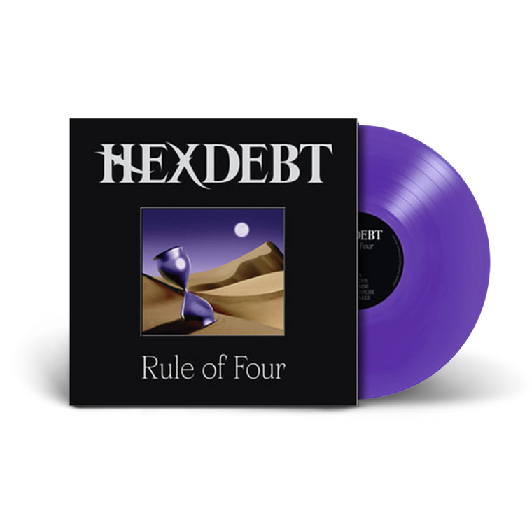 Hexdebt / Rule Of Four Gatefold 12" Purple Vinyl