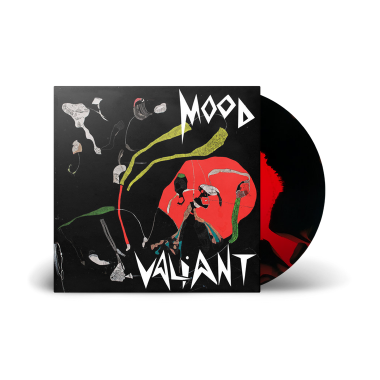 Hiatus Kaiyote / Mood Valiant LP Indie Exclusive Red in Black inkspot Vinyl
