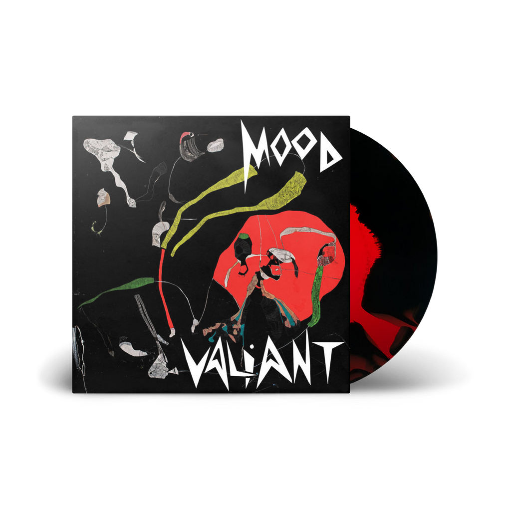 Hiatus Kaiyote / Mood Valiant LP Indie Exclusive Red in Black inkspot Vinyl
