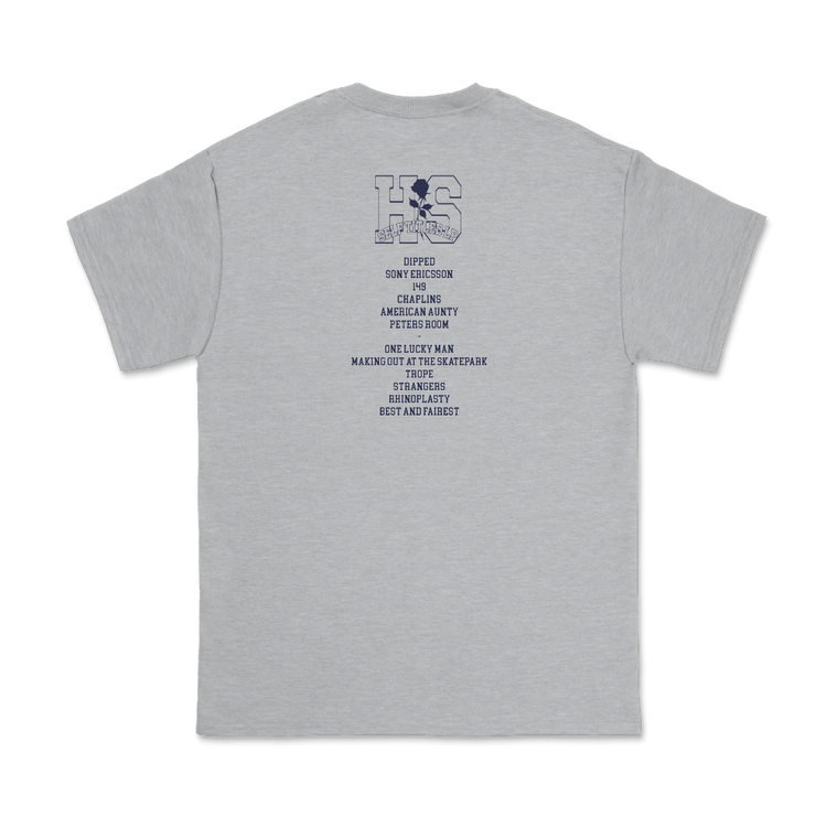 HighSchool Varsity T-Shirt Grey