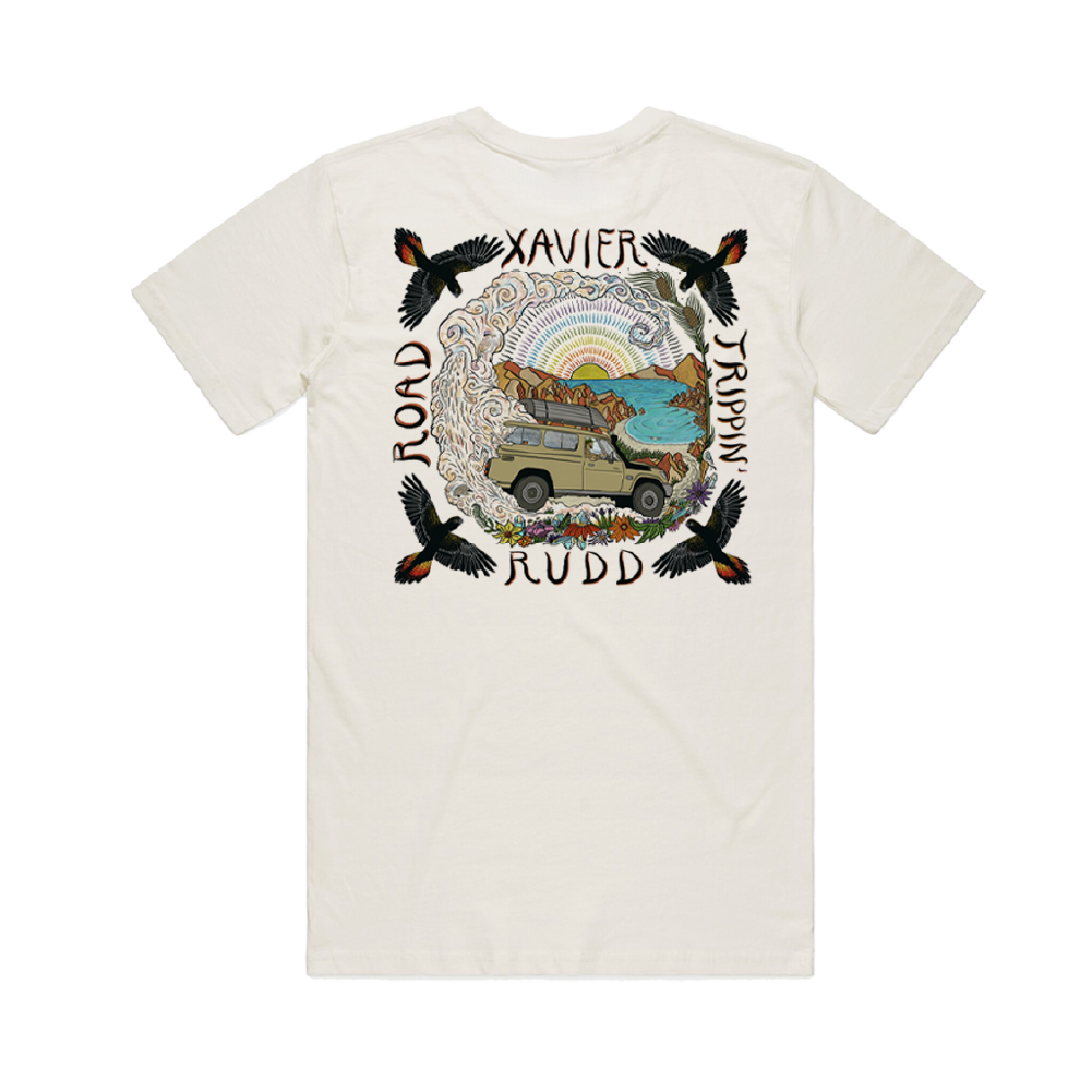 Xavier Rudd / Road Trippin' Sandstone Tee