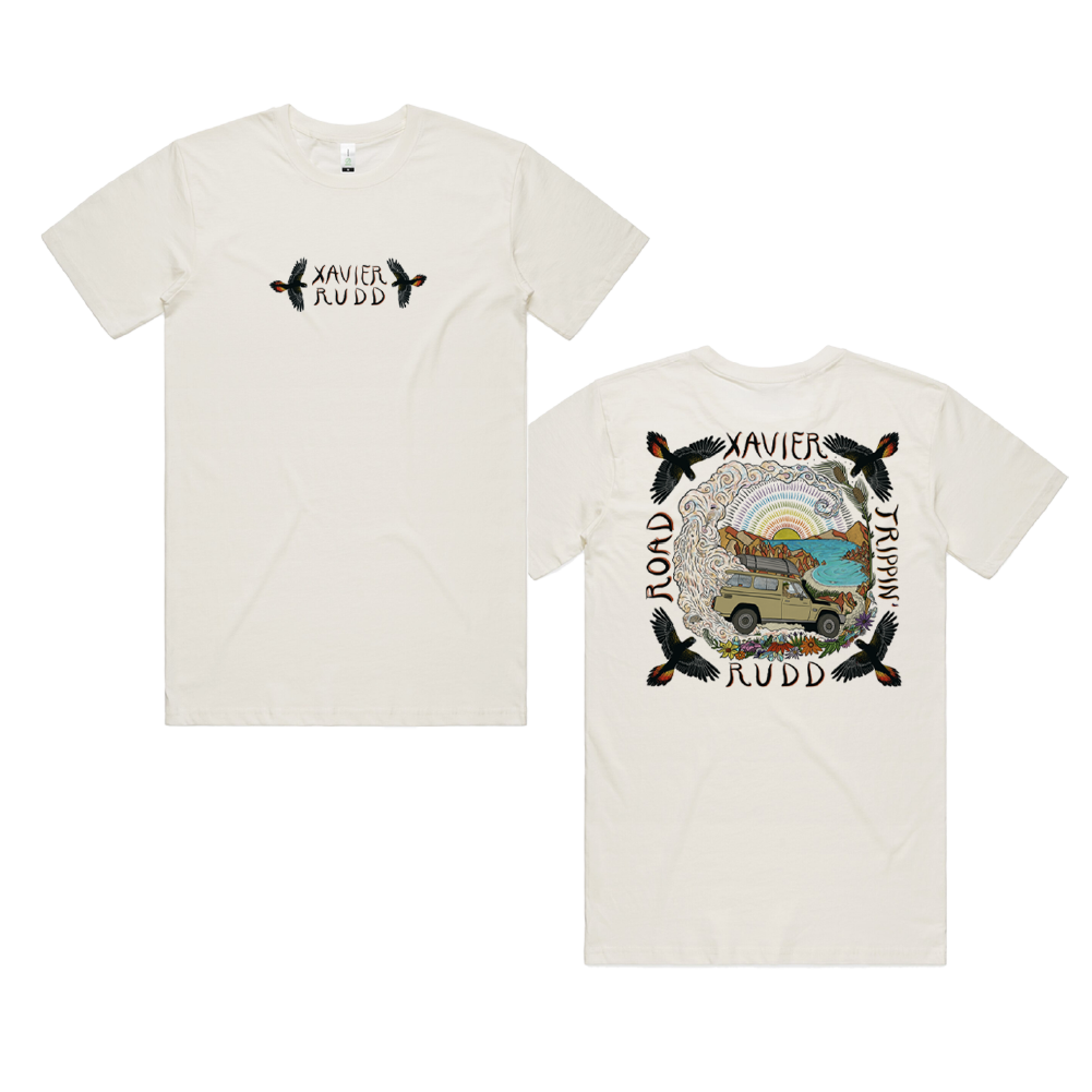 Xavier Rudd / Road Trippin' Sandstone Tee