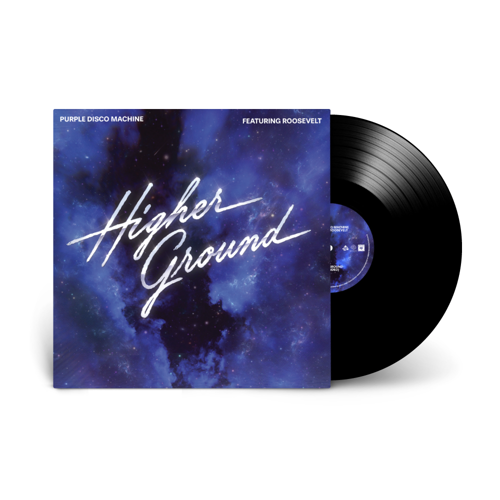 Purple Disco Machine &  Roosevelt / Higher Ground 12" Standard Black Vinyl