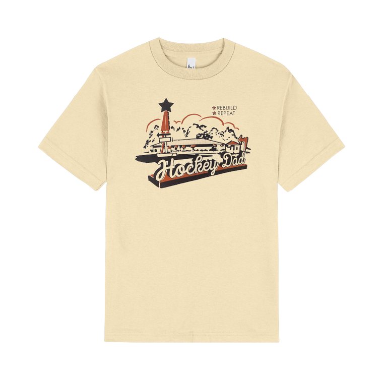 Hockey Dad / Rebuild Carls Jr T-Shirt Natural