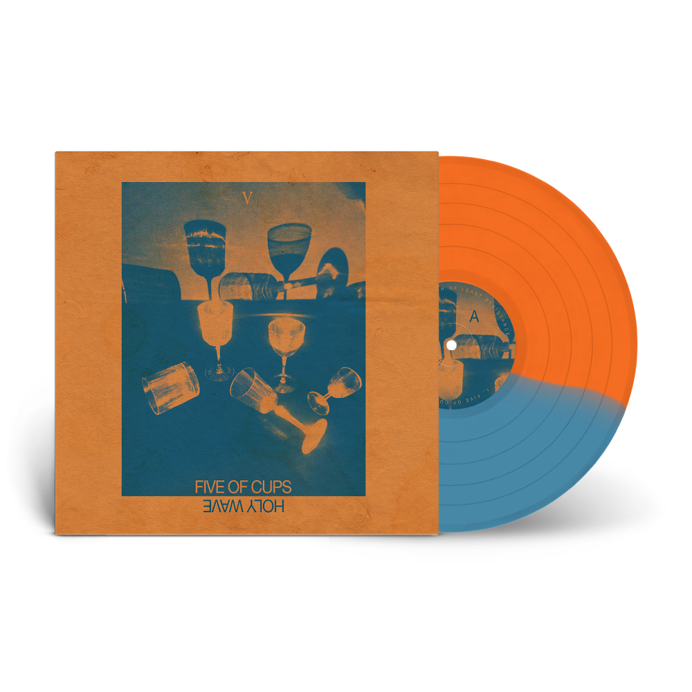 Holy Wave / Five Of Cups (Fuzz Club Edition) LP Orange & Royal blue Vinyl
