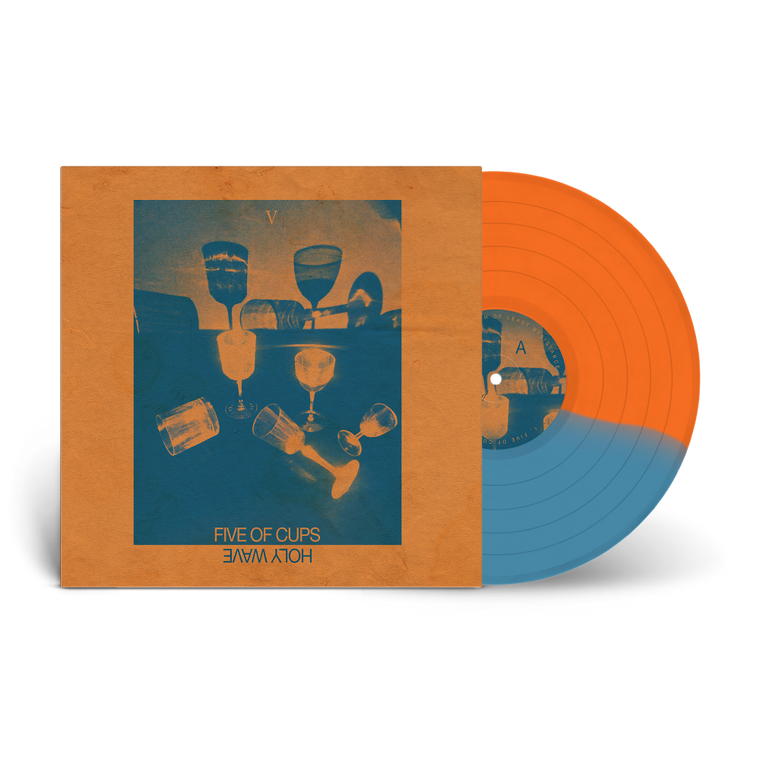 Holy Wave / Five Of Cups (Fuzz Club Edition) LP Orange & Royal blue Vinyl