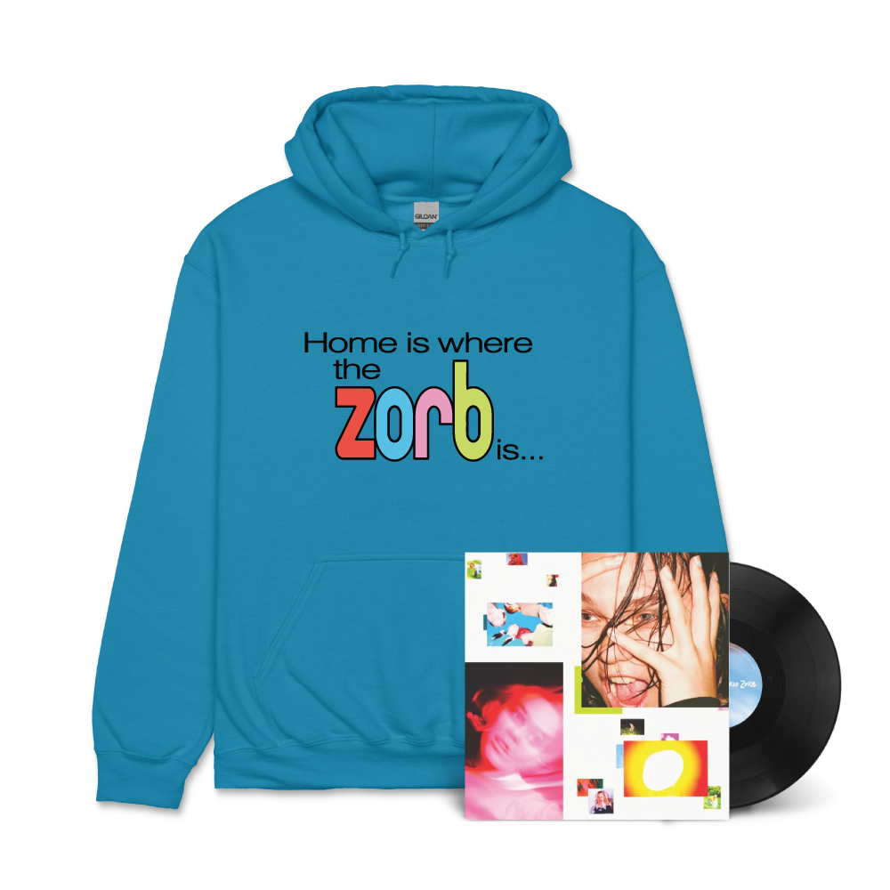 Sycco / Zorb LP Black Eco-Wax Vinyl & Home Is Where The Zorb Is... Hoodie Bundle