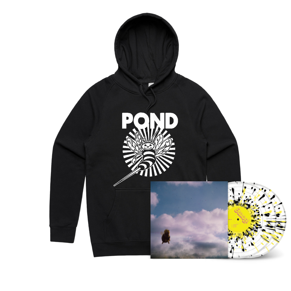 Pond / Stung! Black Hoodie & Album ***PRE-ORDER***