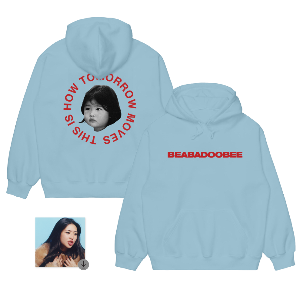 Beabadoobee / This Is How Tomorrow Moves Blue Hoodie & Digital Download