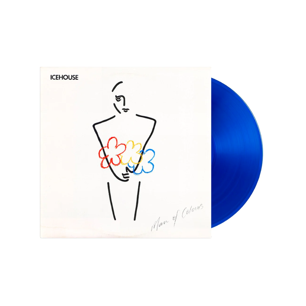 Icehouse / Man Of Colours LP Blue Vinyl