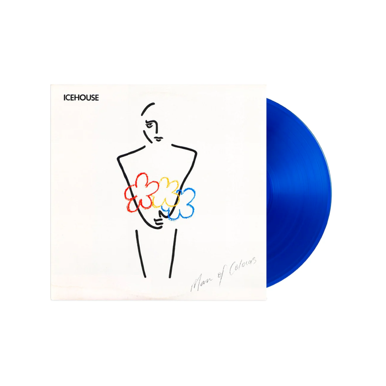 Icehouse / Man Of Colours LP Blue Vinyl