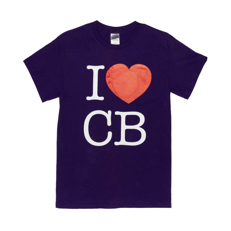 Courtney Barnett / 'I Luv CB'  Purple T Shirt
