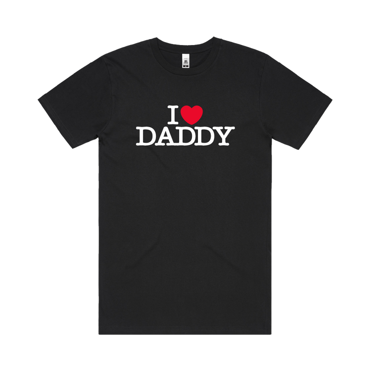 I Love Daddy Trance / Black T-Shirt