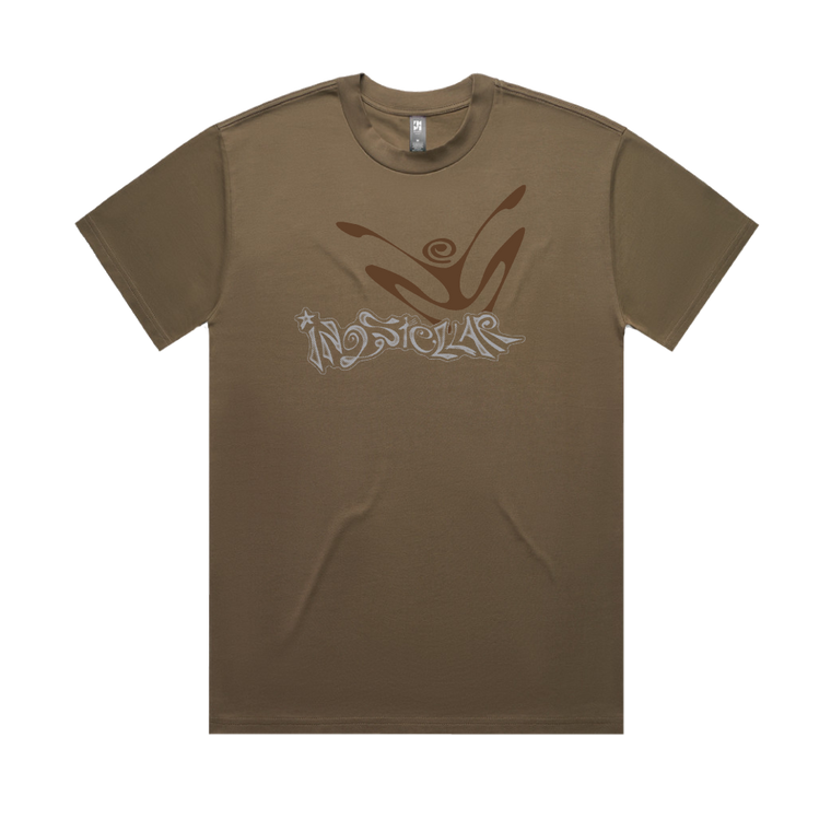 IN2STELLAR / Logo T-Shirt Walnut
