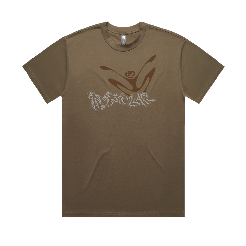 IN2STELLAR / Logo T-Shirt Walnut ***PRE ORDER***