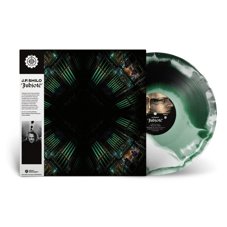 J.P. Shilo / Jubjoté Deluxe Limited Edition Gatefold Heavyweight LP White, Green & Black Vinyl