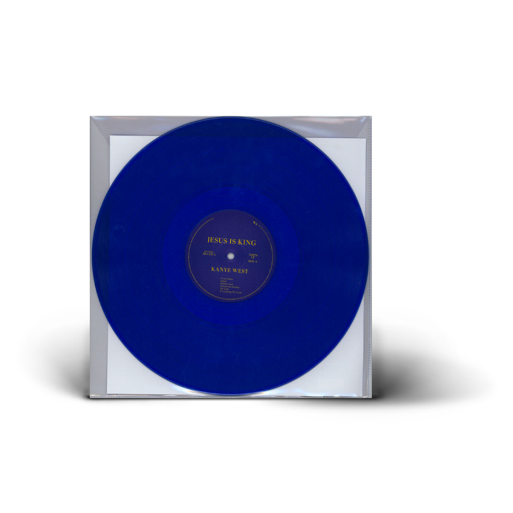 Kanye West / Jesus Is King LP Blue Vinyl –