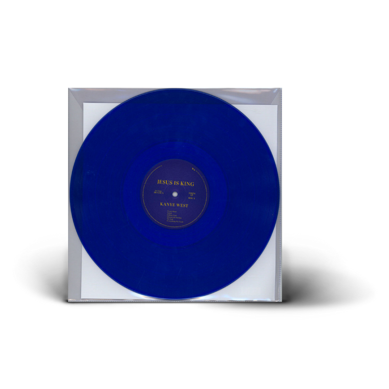 Kanye West / Jesus Is King LP Blue Vinyl